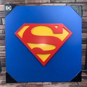 Superman Wood Wall ART 18” x 18”